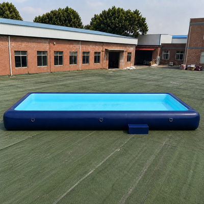 Modular Commercial Inflatable Swimming Pool Custom Pool with Reinforced Airtight Walls Non Slip Floor and Custom Size