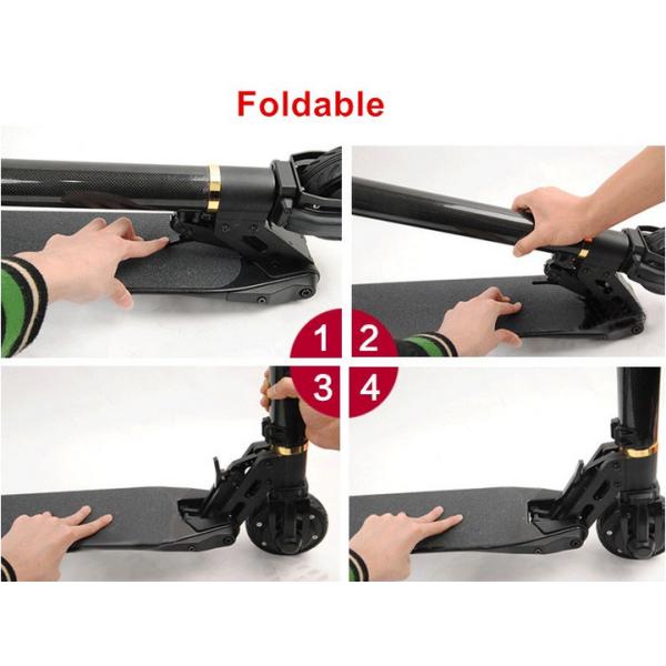 5 Inch 24V 350W 2 Wheel Foldable Electric Scooter With Samsung / Lg Lithium Battery