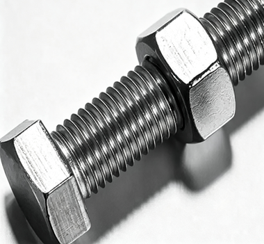 ISO Certified Corrosion Resistant Hex Nut Bolts and Nuts with M3 to M24 Size Range for Chemical Processing Plants
