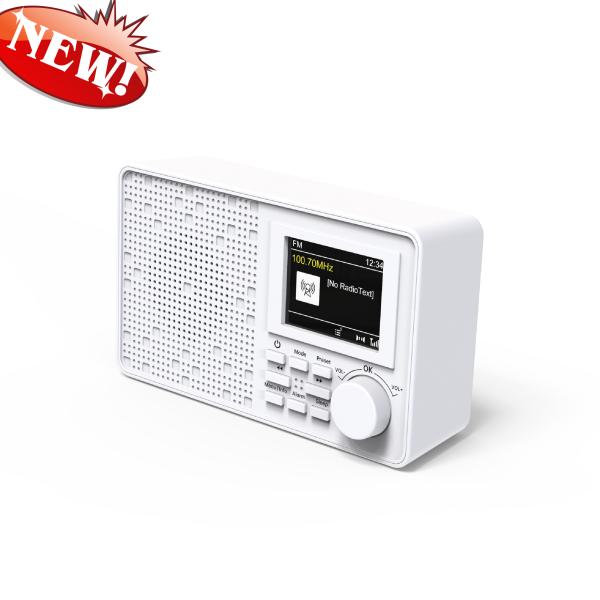 TFT Display DAB FM Rádio Portátil Doméstico DAB FM Rádio Internet Baixo Ruído