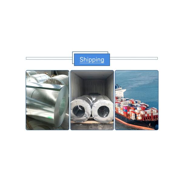 Zinguez la bobine en acier galvanisée enduite a laminé à froid le toit 400GSM en métal de 0.4mm