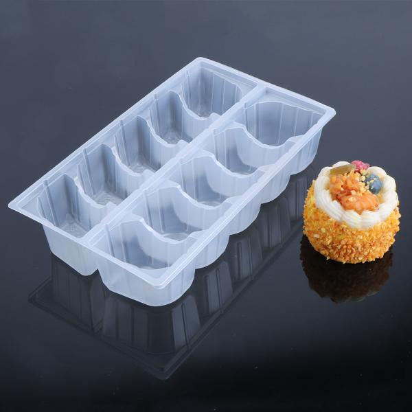 FDA Plastic 4.5cm Disposable Compartment Plates