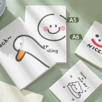 Joli carnet de notes de dessin animé pour enfants, format A5 / A6, en cuir PU imperméable, pour l'école et le bureau