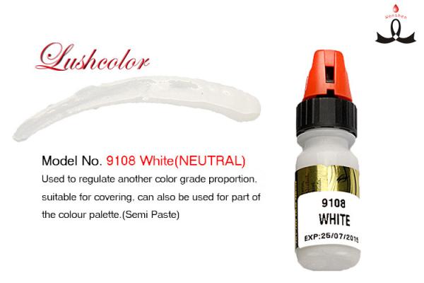 8 ml Natural White Cosmetic Lip / Eyebrow Permanent Makeup Pigment