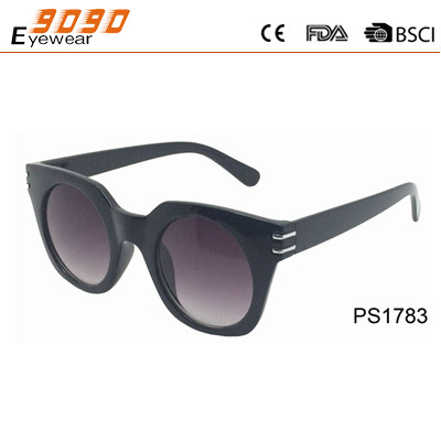 Newest  Style 2017  Men's plastic  Fashionable Sunglasses ,UV 400 Protection Lens