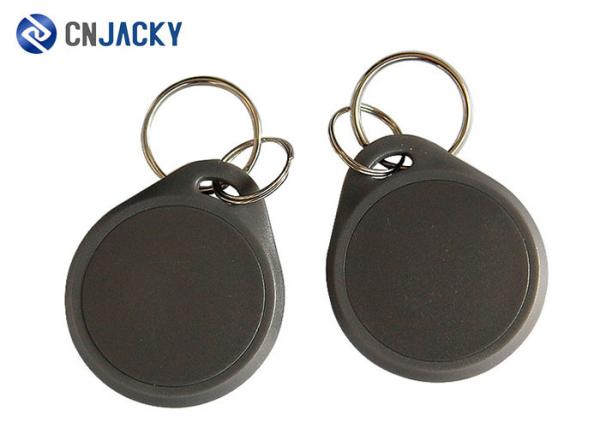 125KHz 13.56MHz RFID Door Access Key Fobs / Epoxy RFID Tag Fit Public Traffic