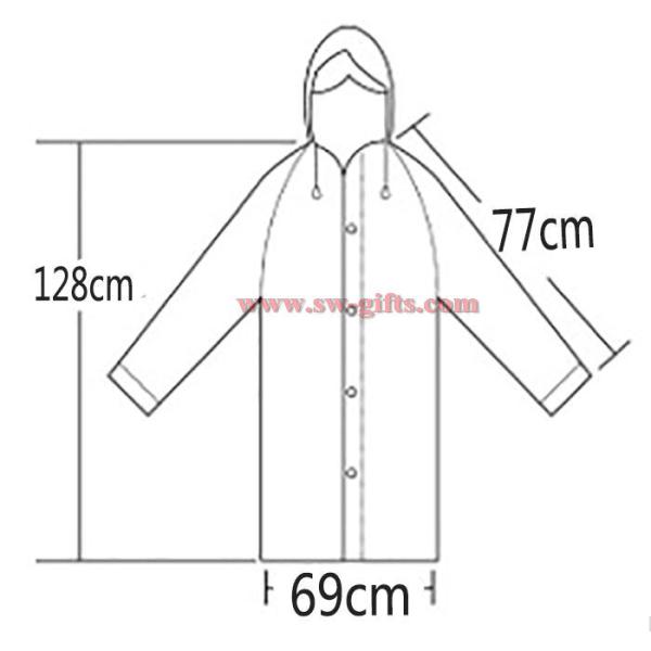 Transparent Raincoat Women Men Portable Outdoor Travel Rainwear Waterproof Disposable Camping Hooded Ponchos Plastic