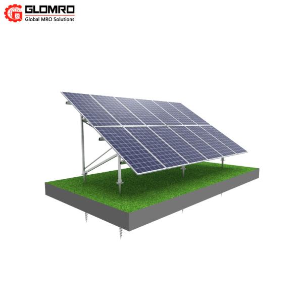 O armazenamento de energia moeu a estrutura fotovoltaico do apoio da instalação de sistema do painel solar de apoios de painel solar