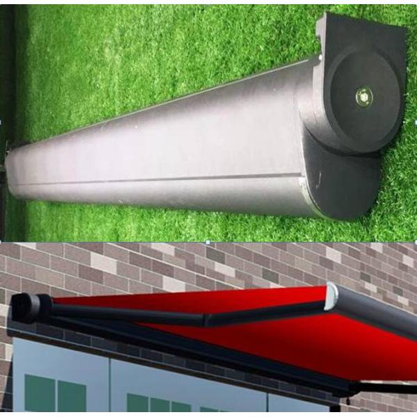 Toldo retrátil da gaveta completa de alumínio exterior para o pátio, terrance, jardim, para-sol do hotel