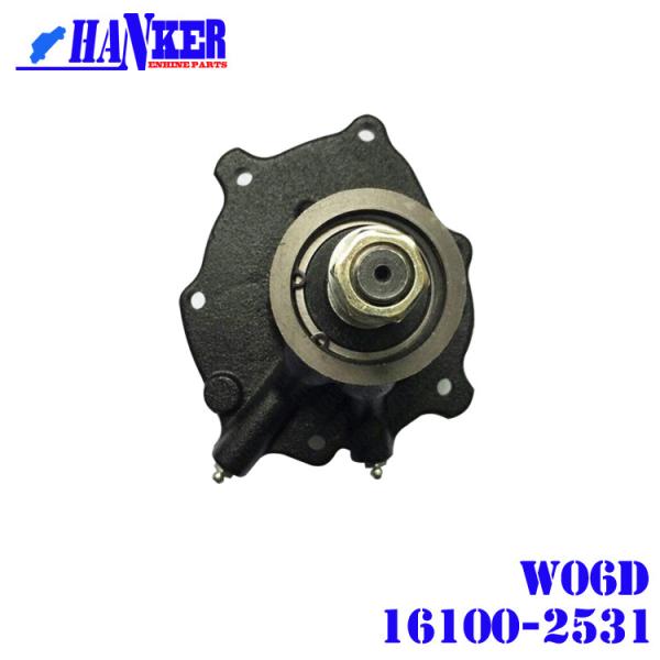 Cast Aluminum Hino Truck Engine Water Pump W06D 16100-2531