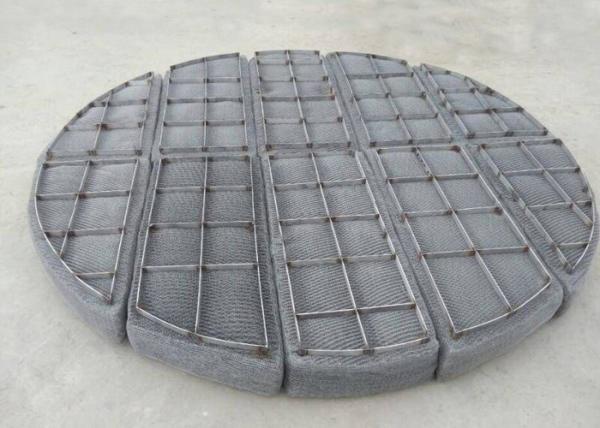 Wire Mesh Demister Column Internals With Excellent Filtration Performance