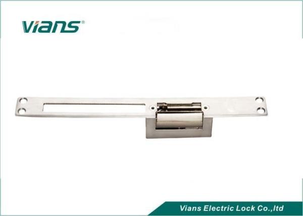 SS Adjustable Electric Strike Lock European Narrow Type Coating Nickel