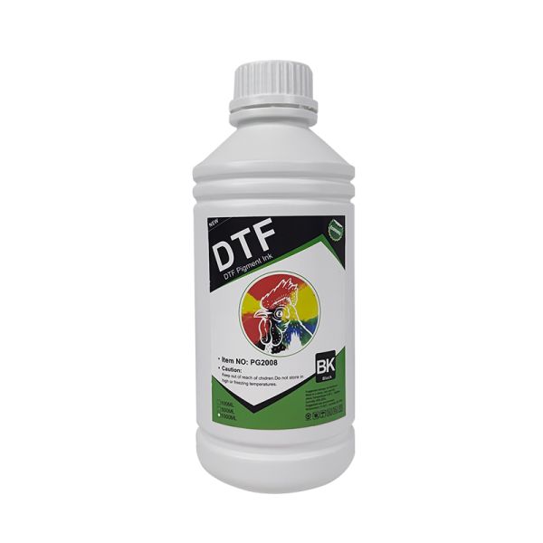 High Quality PET Film White Ink Heat Transfer Pigment DTF Ink for I3200 7600 7800 Printer Head