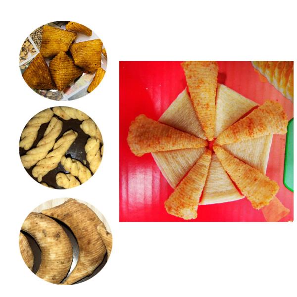 Máquina automática de extrusão de saladas, chips, sticks e snacks para produção de snacks
