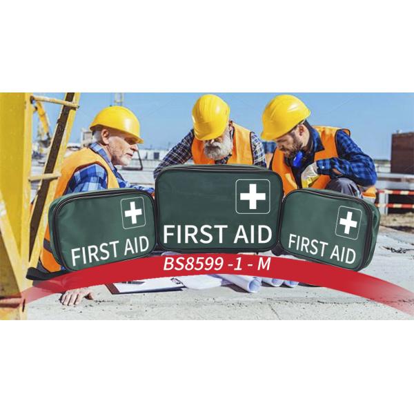 Medium Workplace First Aid Kit BS8599 Emergency Medical Supplies & Training for 25-100 People British Standard Hse Certified