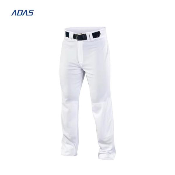 200gsm Lightweight Sublimated Baseball Sweatpants Uniforms Black Striped