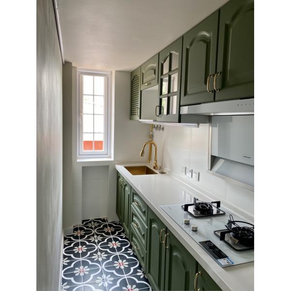 Home Furniture Kitchen Cabinets With  MDF Door Material