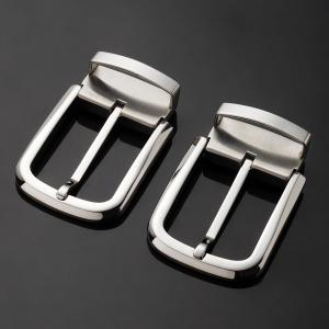 Nickel-Free Custom Made Silver 1 3/8" Business Plain Belts Pin Buckles Head for