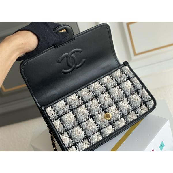 Средние изготовленные на заказ заклеймленные женщины телячьей кожи сумок 2WAY сумка щитка Chanel