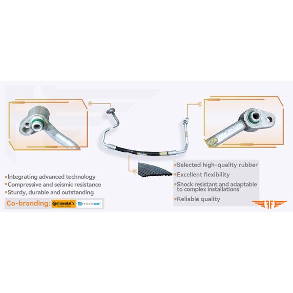 97762-1R000 Hyundai Accent 1.6L Refrigerant Discharge Hose OEM 12-14