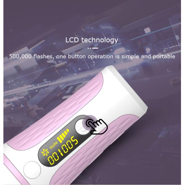 Professional IPL Hair Removal Machine 500000 Flash Pulsed 5 Speed Adjustable