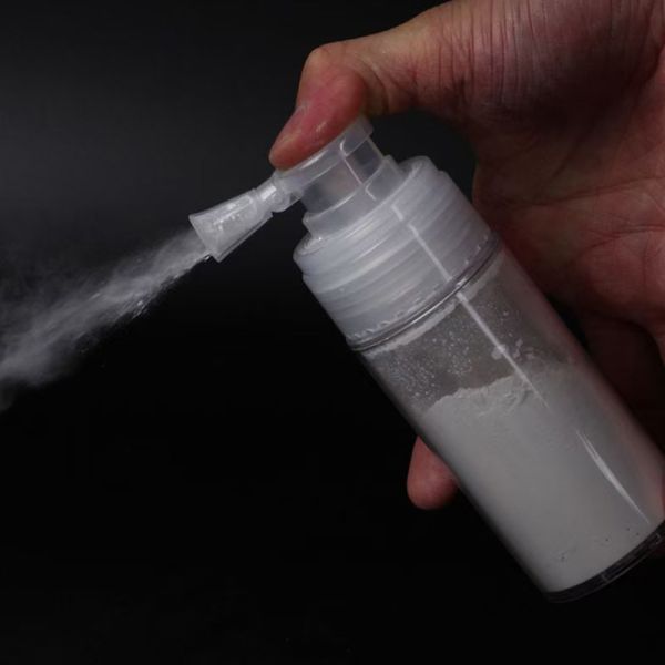35/50/60/80/120ml Plastic Bottle Multi-Capacity Powder Spray Bottle Loose Powder Setting Powder Beauty Cosmetics