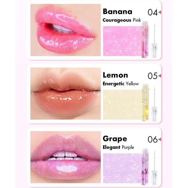 Tube Packaging Shimmer Hydrating Lip Oils Kids Lip Oil 3.5ml