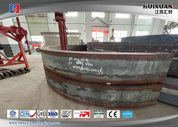 Heavy Duty Annular Gear Ring Forging Heat Treatment Alloy Steel