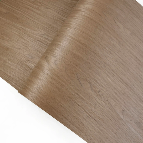 E2 Reconstituted Walnut Veneer 0.45mm Furniture Wood Sheet Coverings Skin