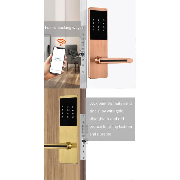 Замки домашней безопасностью замка парадного входа умные 300mm FCC цифров