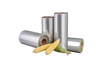 High transparency Polylactide Film Roll , Biodegradable Shrink Label Film
