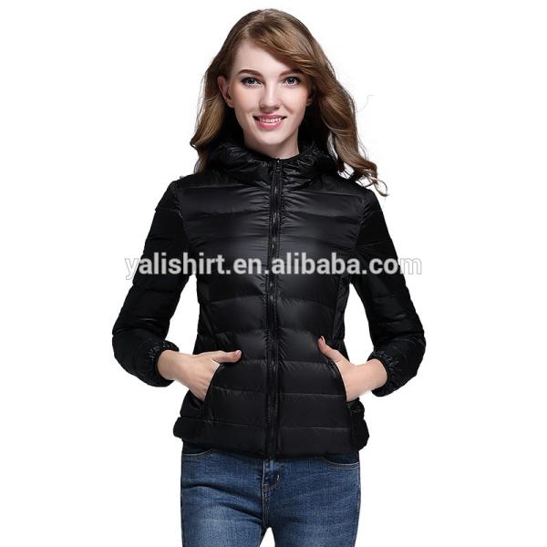 Wholesale stock down jacket high quality cheap puffer jacket for women