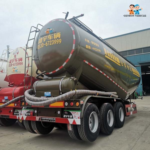 3 do tanque seco relativo à promoção do transporte do silo do pó dos eixos reboque maioria do petroleiro de Bulker do cimento 60T
