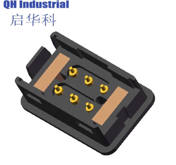 6Pin Male and Female 1A 2A 3A House-hold Application Device Smart  Device Magnetic Pogo Pin Charging Power Connector