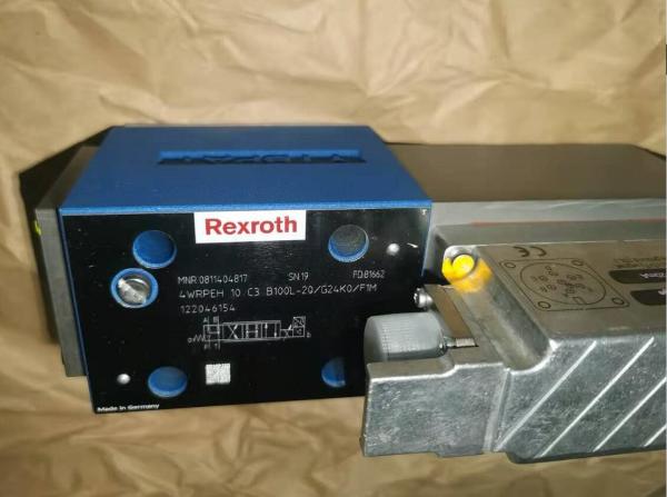 0811404817 válvula de controle de 4WRPEH10C3B100L-20/G24K0/F1M 4WRPEH10C3B100L-2X/G24K0/F1M Integrated Electronics Directional