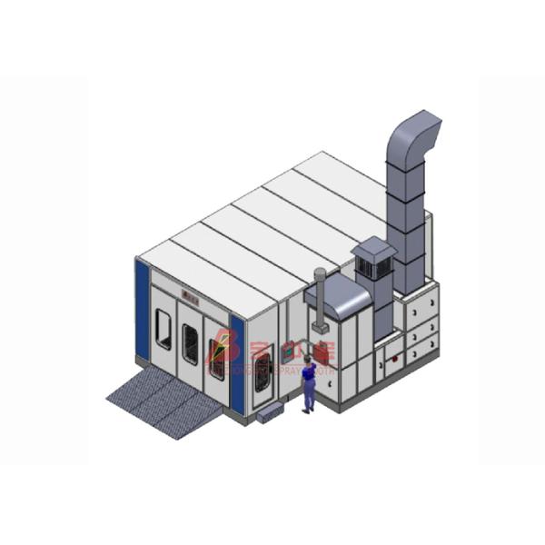 Diesel Heat Spray Room Downdraft Paint Booth Luxury Europ Design Spray Booth