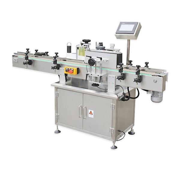 Automatic bottle labeling machine industrial wrapping and labeling machine 50-100 bottles/min capacity