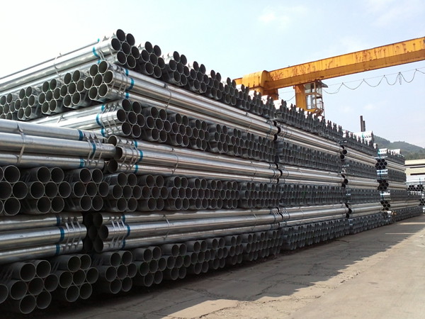 Гальванизированная стальная труба из углеродистой стали с толщиной стенки 1-12 мм