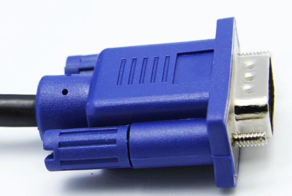Retail Wholesale VGA/SVGA HDB15 1.5M VGA Cable Male To Male Cable For Computer Projector
