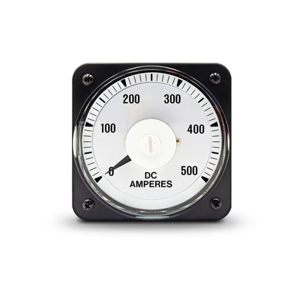 DC Ampere Meter 0-500A | Iron Zinc-Plated Analog Panel Ammeter for Marine & Oilfield Applications