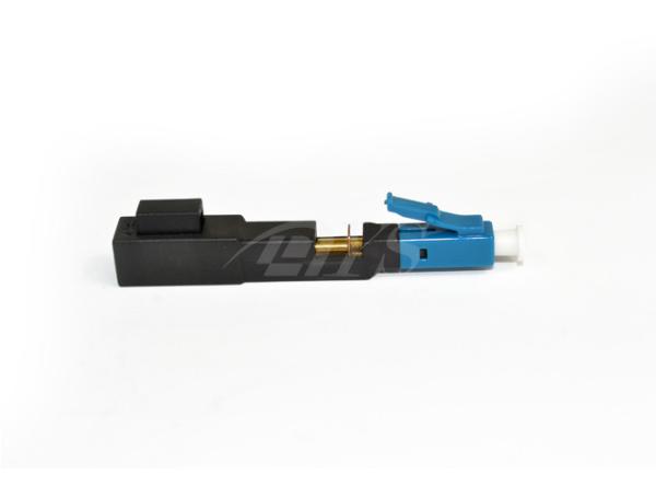 Singlemode LC / PC Optical Fiber Connectors , SM Blue House Fast Connector