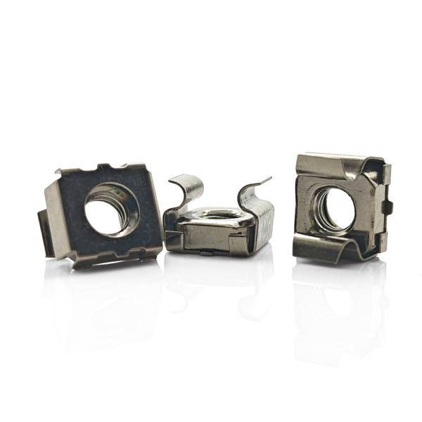 Natural Finish M6 Cage Nut Metric Metal Nut For Motors Building Decoration