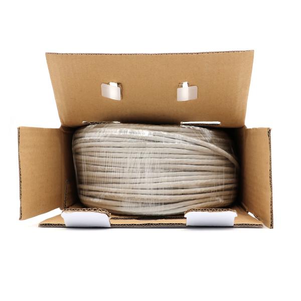 Network 100m UTP Bare Copper Category 5e / Cat5e UTP Cable , 0.5mm Twisted