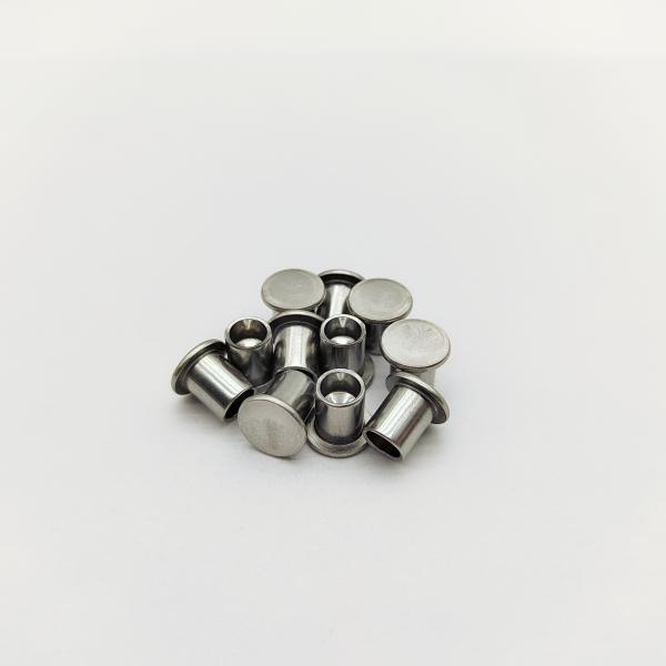 304 Stainless Steel Semi-Tubular Rivets Flat Head DIN 7340 M3-M8