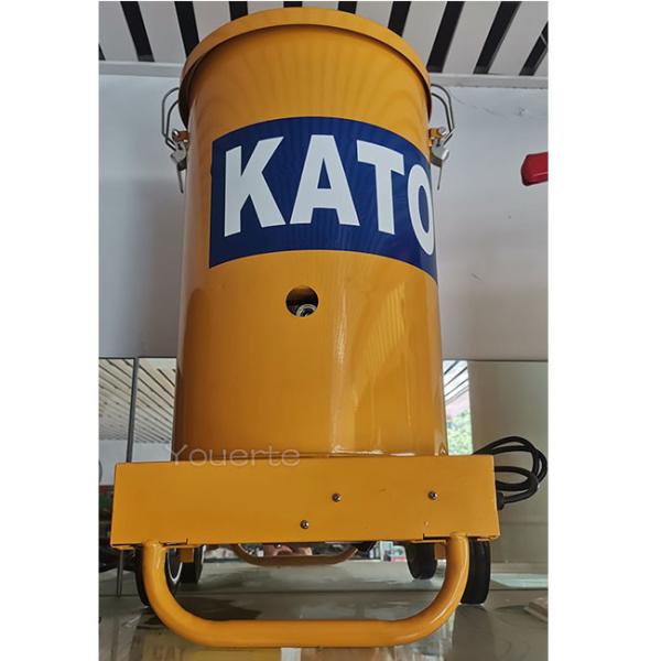 Wheeled AC 220v Electric Grease Pump 20l Lubrication With Pull Rod