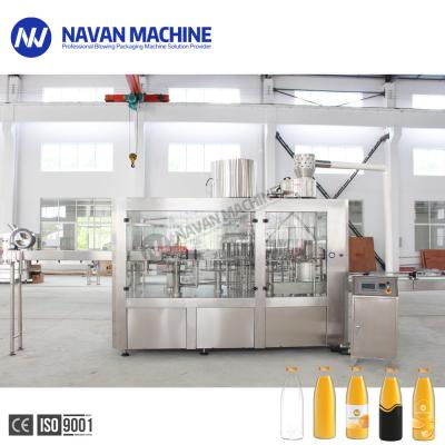 Auto 8000BPH PET Bottle Filler Pack Juice Filling Machine Equipment