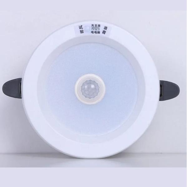 LED Emergency Down Ceiling Light Ceiling Mounted L01770 Color Temperature CCT 6000K-6400K