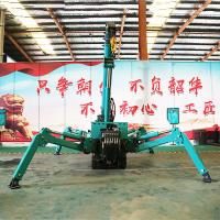 Grue hydraulique de levage efficace d'araignée de capacité de ZHONGMEI Mini Cranes Crawler Crane 1.2t petite
