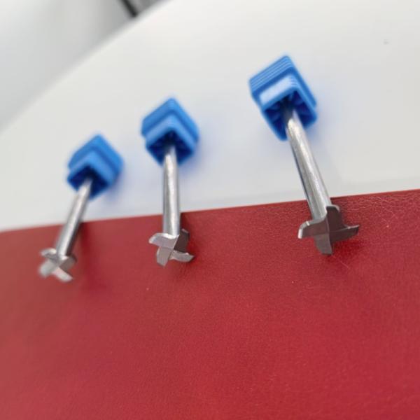 Small Customized Carbide Tool T Slot Milling Cutter , CNC T Slot Milling Tools 4 Flutes
