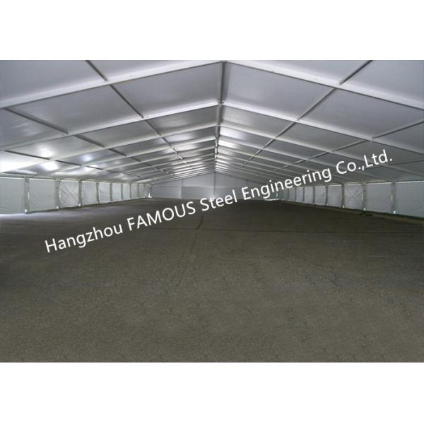 Climbing Roof Type Metal Storage Tents Outdoor Windproof Pvc Steel Framed Hangars